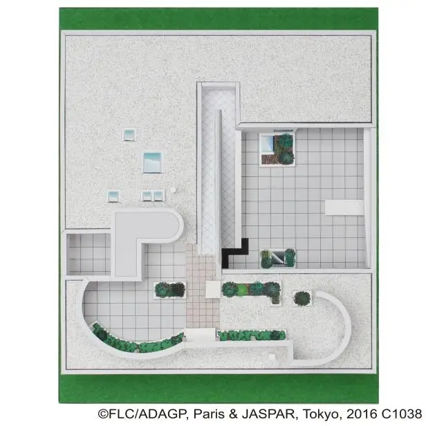 DIY Le Corbusier вилла Савойя Ремесленная Бумажная модель 3D архитектурное здание DIY образовательные игрушки ручной работы игра-головоломка для взрослых