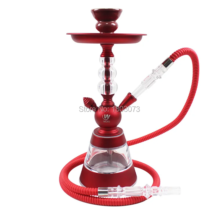 Небольшой Портативный кальян Chicha наргиле Ceremic чаша Алюминий из акрила для