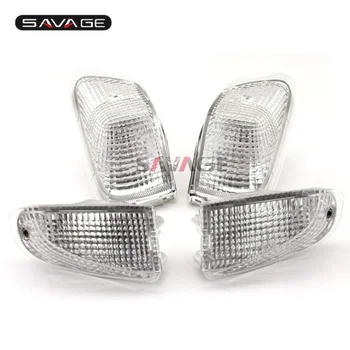 

For KAWASAKI ZZR 400 ZZR400 1990 1991 1992 Motorcycle Accessories Front&Rear Turn Signal Indicator Light Lamp Lens