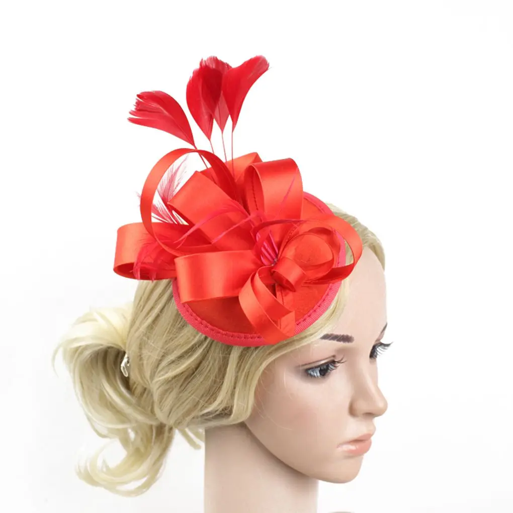 Buy Women's Wedding Hat Feather hair Clip Hat