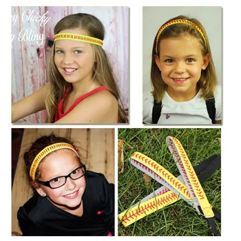 

2019 Softball Headband Yellow/red