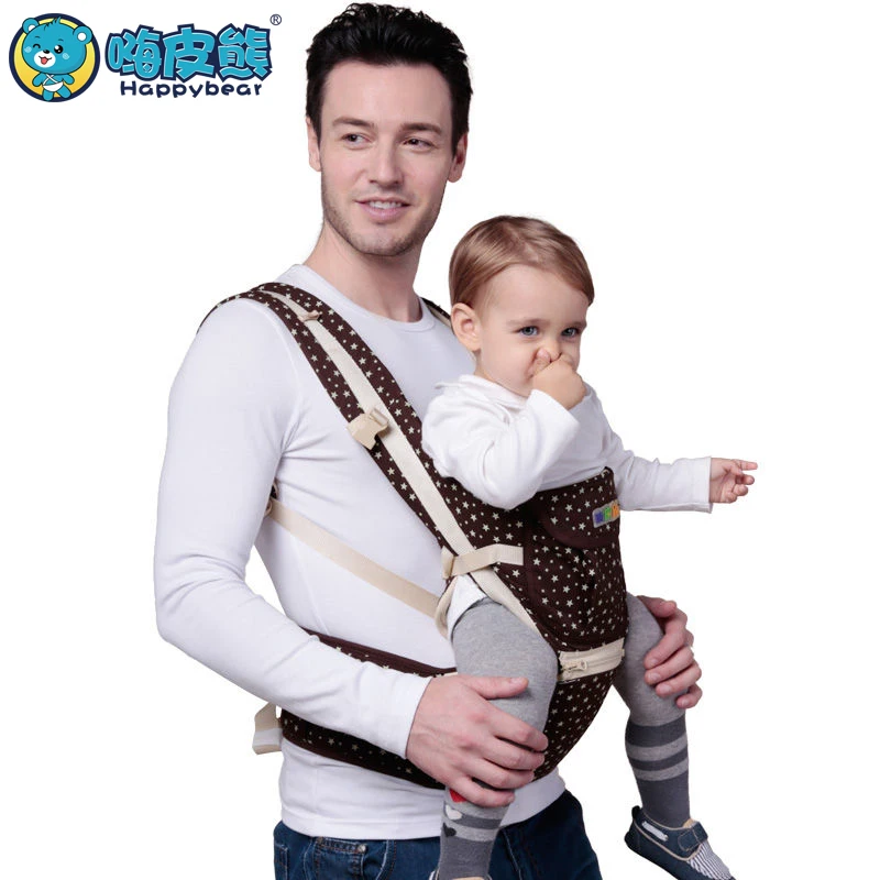 

HappyBear hipseat newborn Multifunctional 9 in 1 carry style loading bear 20Kg Ergonomic baby carriers kid sling Kangaroo Baby