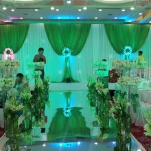 Свадебное зеркало ковер 1,0 м ширина горячая Распродажа супер яркий свадебный ковер бегун вечерние украшения поставки 10 м/лот