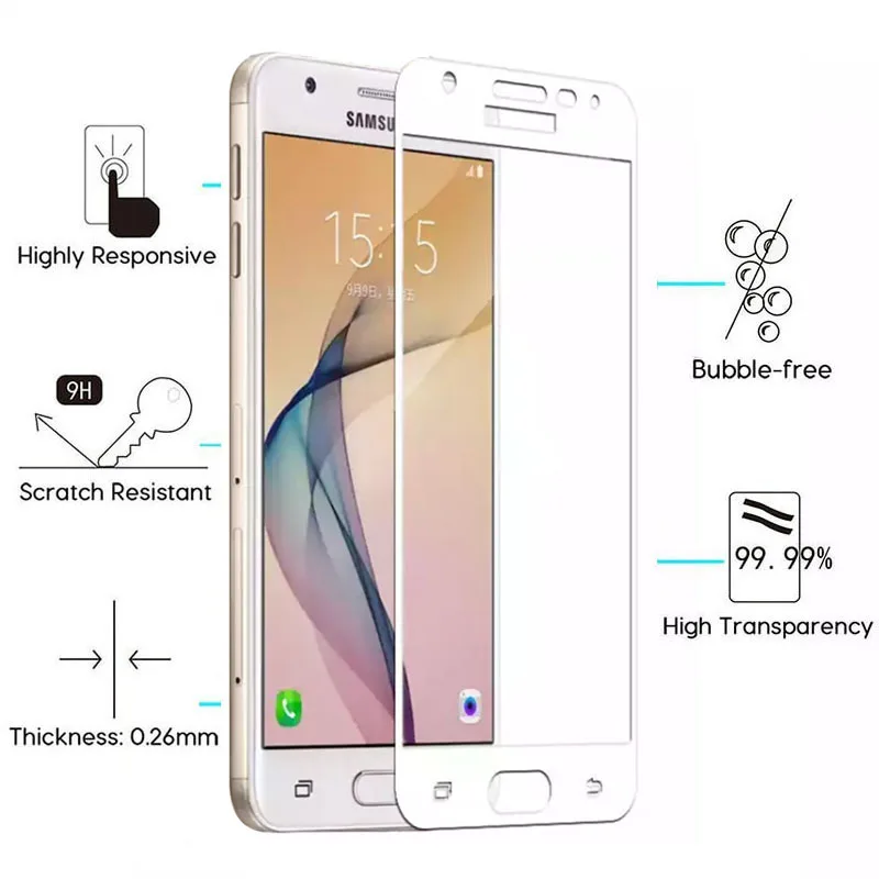 Tempered Glass for Samsung Galaxy J2 Prime Screen Protector J1 Pro J3 2018 Protective Cover Film | Мобильные телефоны и