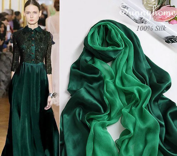 Шапочка под хиджаб шапки Зеленые атласные шелковые брендовые дизайнерские хиджабы и шарфы двухслойные женские Осенние накидки пашмины