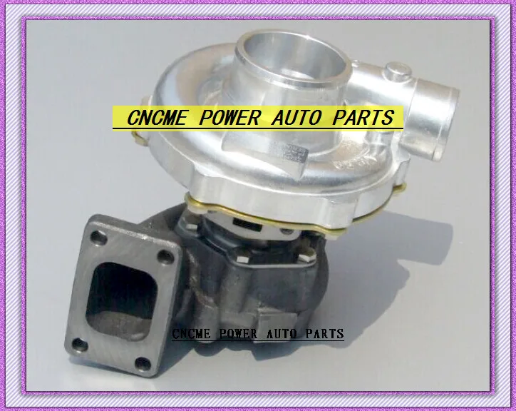 TURBO T3 T4 T3T4 TO4E 5 bolt AR .63 comp AR .50 no wastegate water cooled Turbocharger For Universal Cars 170-155kW-