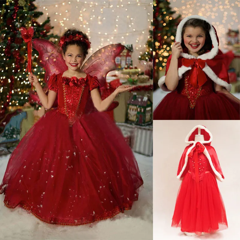 Winter Brand Girls Clothes Princess Girl Halloween Costume ...