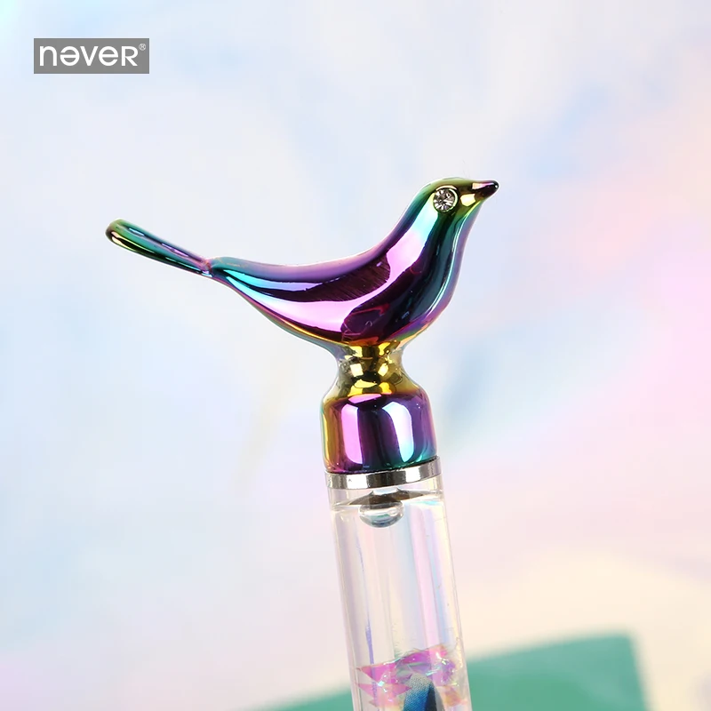 Серия Never Fly Bird, роскошная металлическая подарочная ручка, перо 0,7 мм, Шариковая ручка для офиса и школы, канцелярские принадлежности