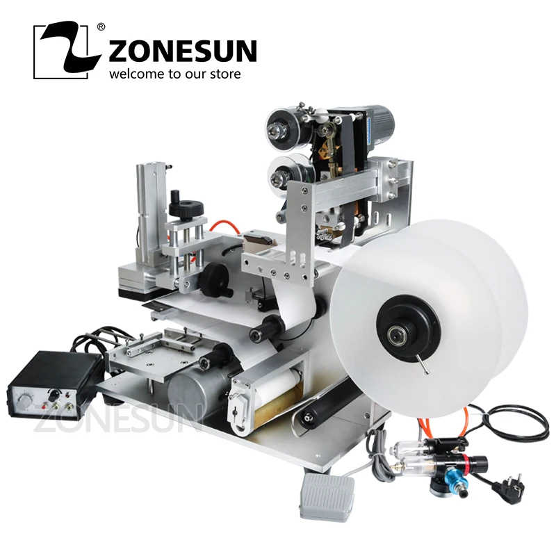 Полуавтоматическая этикетировочная машина ZONESUN LT 60D/LT60DT для маркировки