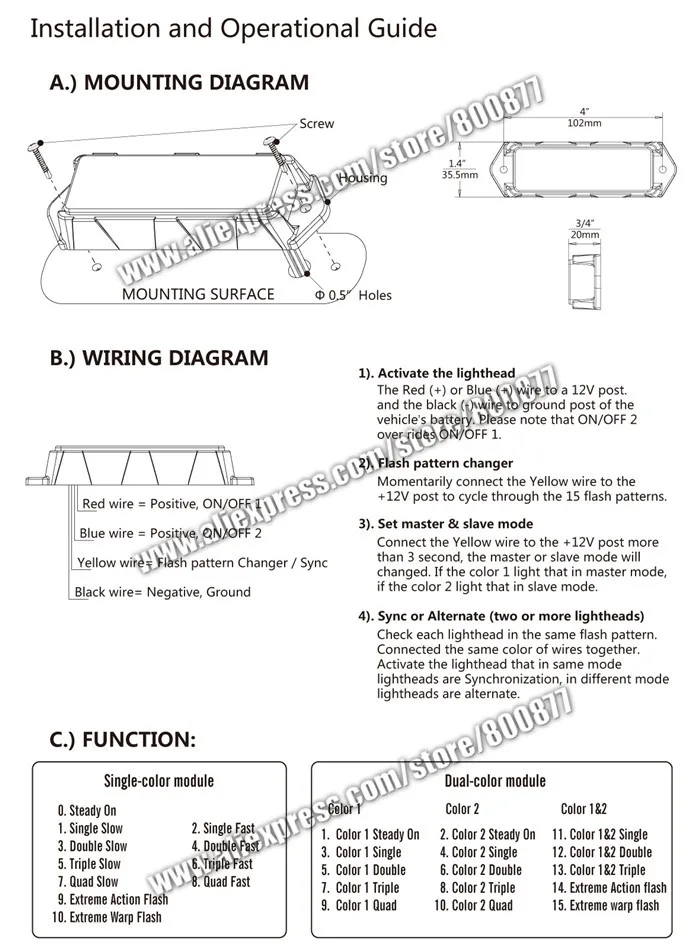 grade 63 w cada diodo emissor 03