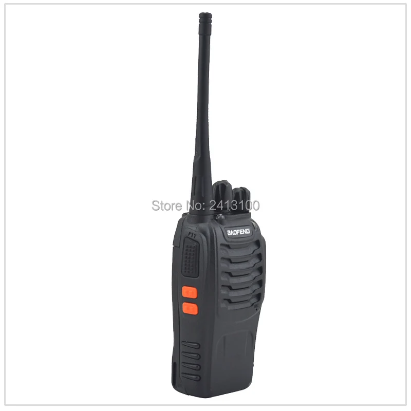 Парная посылка 2 шт./лот Baofeng Walkie Talkie двухстороннее радио BF-888S UHF 400-470MHz 16CH Портативное двухстороннее радио с наушником