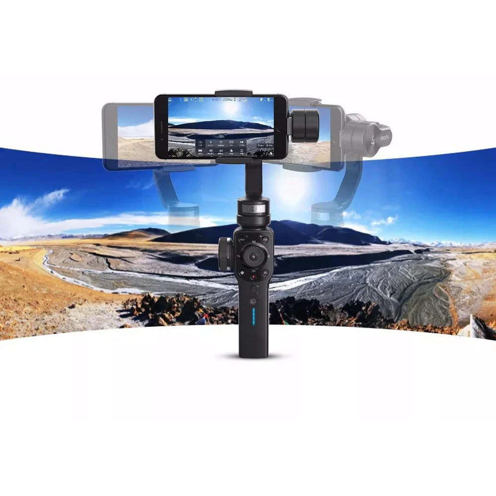 3 осевой Ручной Стабилизатор Zhiyun SMOOTH 4 для смартфона экшн камеры телефона