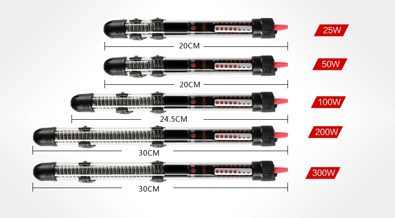 NuoNuoWell погружной нагреватель нагревательный стержень для стеклянного аквариума Анти-взрыв рыбы термостат бака регулировка температуры
