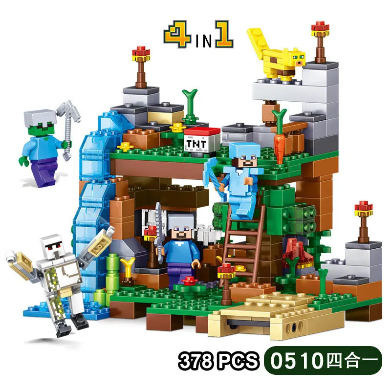 

Minecraft Blocks Sword Espada Models Figures Building Blocks Model Set Figures Compatible Lepin Toys Gifts For Kids