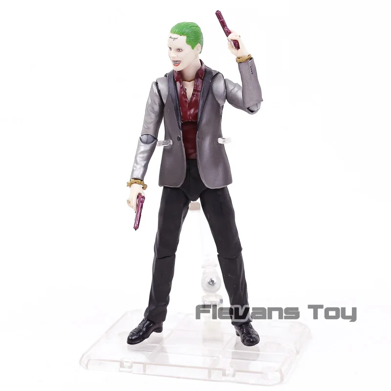 SHF DC отряд самоубийц Джокер/Харли Куинн ПВХ фигурка Коллекционная модель игрушки с подставкой