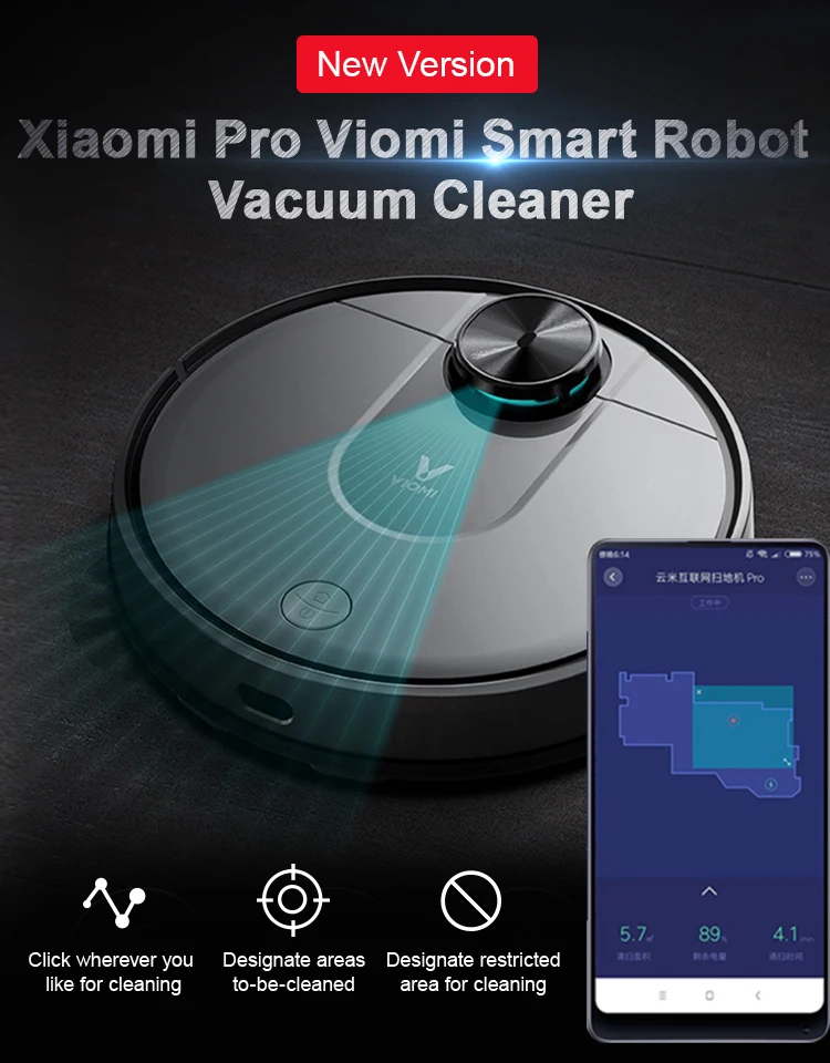 Xiaomi Pro mi robot vacuum cleaner