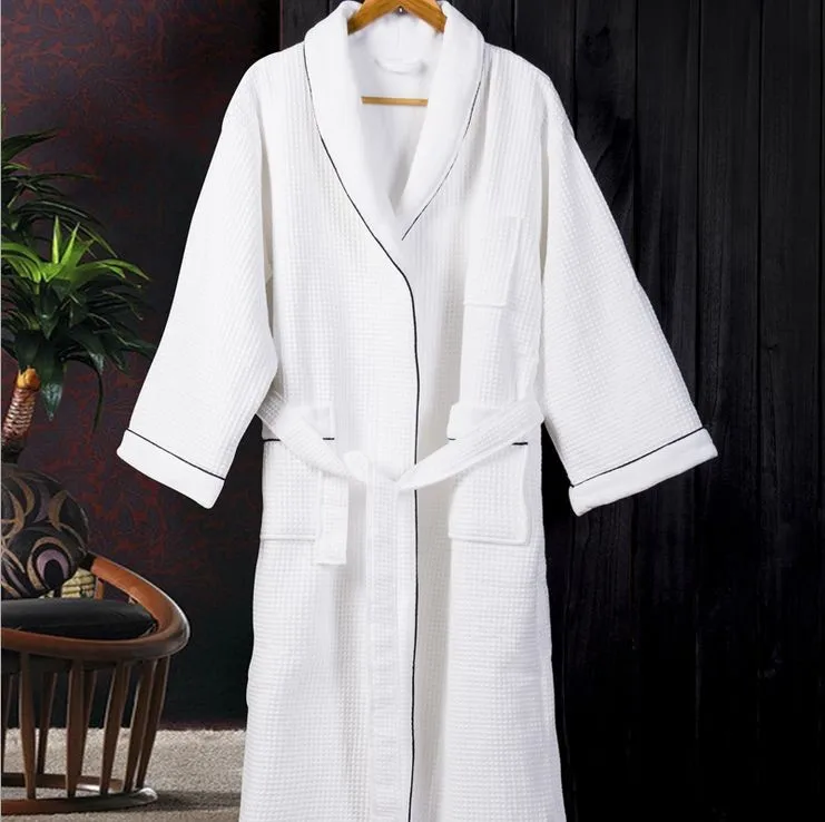 Women\'s Knee-Length Cotton Sleep Lounge Robes RBS-D RB35 0