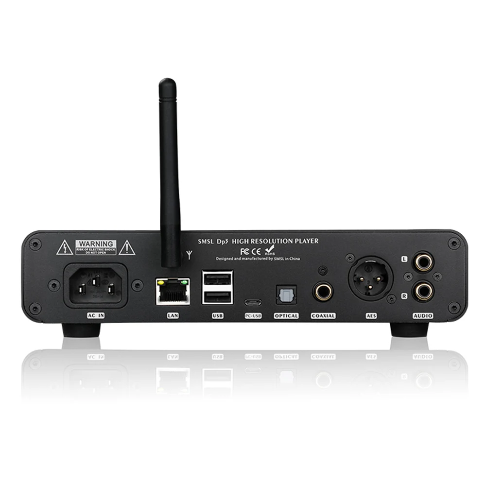 SMSL DP3 USB DAC Bluetooth наушники аудио декодер ES9018Q2C Hifi Bluetooth Dac аудио усилитель сбалансированный DSD цифровой плеер Усилитель