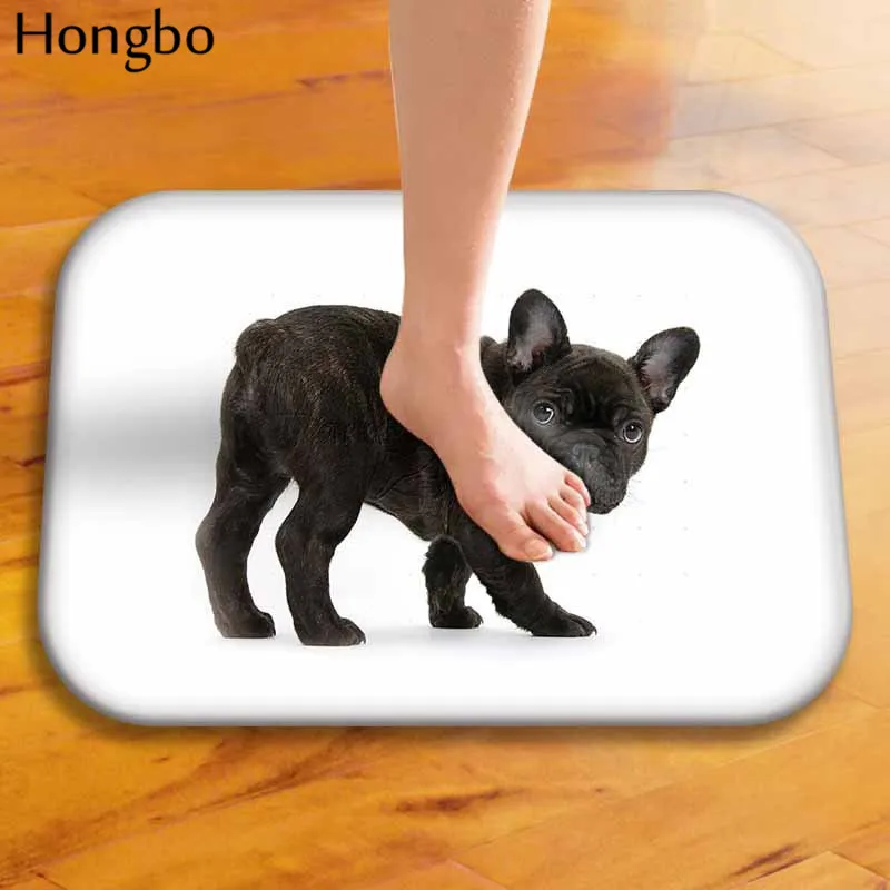 Hongbo мультфильм прекрасные собаки печать Противоскользящий коврик наружные коврики животных передней двери коврики кухня коврик для гостиной - Цвет: 5