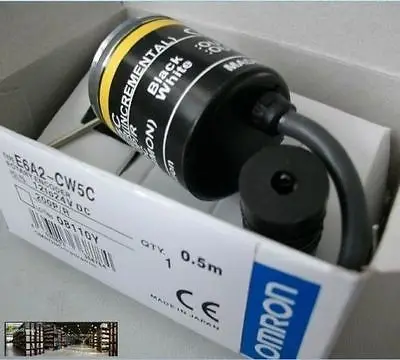 

2PCS NEW For OM+ E6A2-CW3C 60P/R Rotary Encoder E6A2CW3C 60 New Box