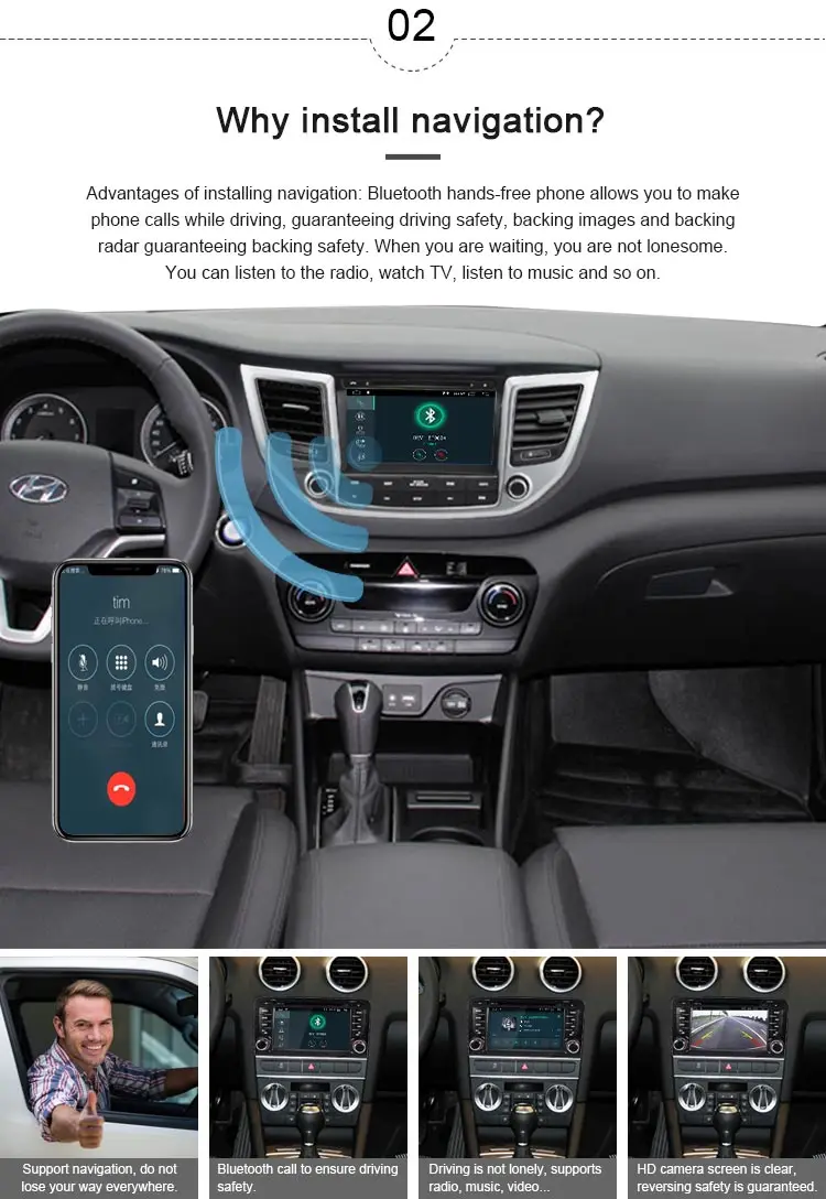 JDASTON Android 10,0 автомобильный dvd-плеер для hyundai Tucson/IX35 Мультимедиа gps навигация 2 Din автомагнитола аудио wifi