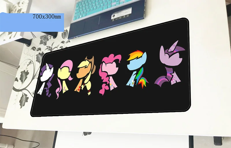 my little pony mousepad gamer cute 700x300x3mm gaming mouse pad hot sales font b notebook b