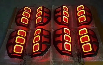 

eOsuns led rear light tail lamp no-damaged installation for ford ranger, 2pcs