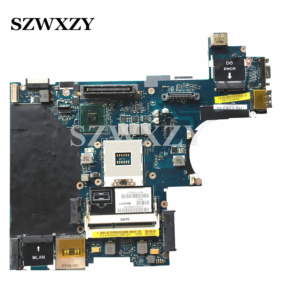 CN 0HNGW4 для DELL E6410 материнская плата ноутбука LA 5471P HNGW4 QM57 DDR3 полностью