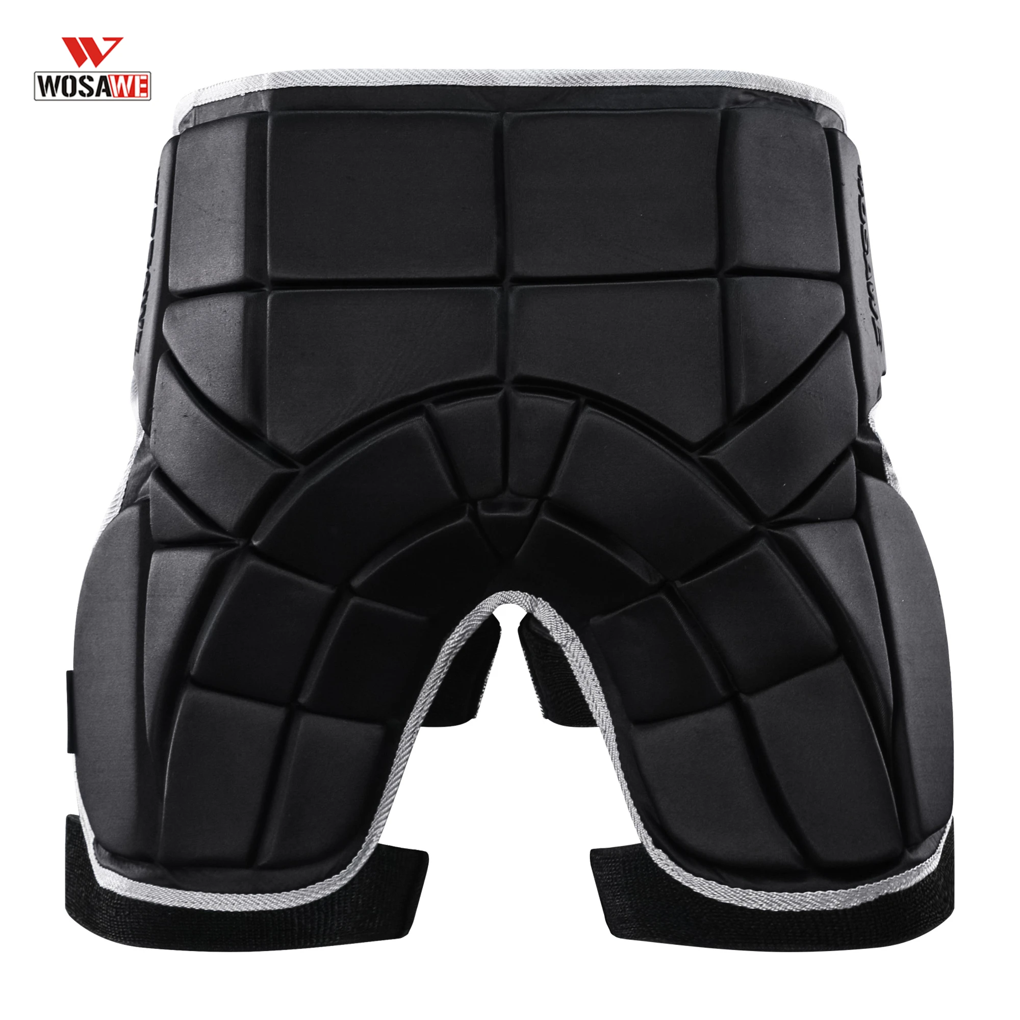WOSAWE Motorcycle Shorts Adjustable Motorcycle Pants Outdoor Sports Skiing Shorts Hip Pad Protector