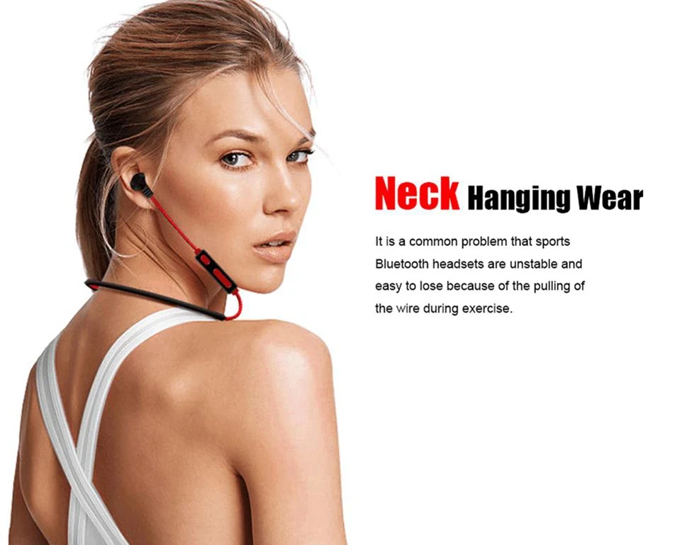 Icoque Sport Bluetooth Earphone Magnetic Hifi Bluetooth Headphones Stereo with Mic for Phone Xiaomi Sony Wireless In-ear Headset (5)