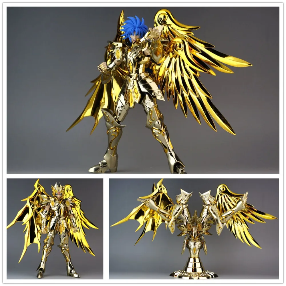 GT Great Toys Saint Seiya Myth Soul of God золотая металлическая ткань Gemini Saga SOG с предметом * |