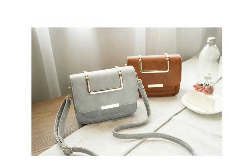 14 2016 Korean Style New Arrival Messenger Pack Shoulder Bags Fashion Personality Chain Mini Handbags Small Square Package