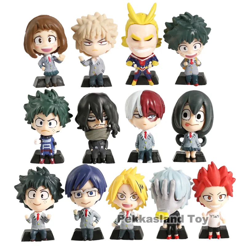 

My Hero Academia Statue Izuku Midoriya Katsuki Bakugo All Might Asui Tsuyu OCHACO URARAKA Eijiro Shoto Figure Toys