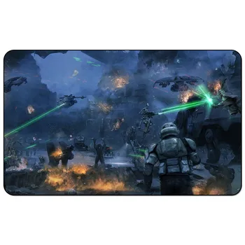 

Star Wars Playmat : Boba Fett Clone Wars Episode 3 Kashyyyk Revenge Of The Sith Star WarsPlaymat 60cm x 35cm (24" x 14") Size