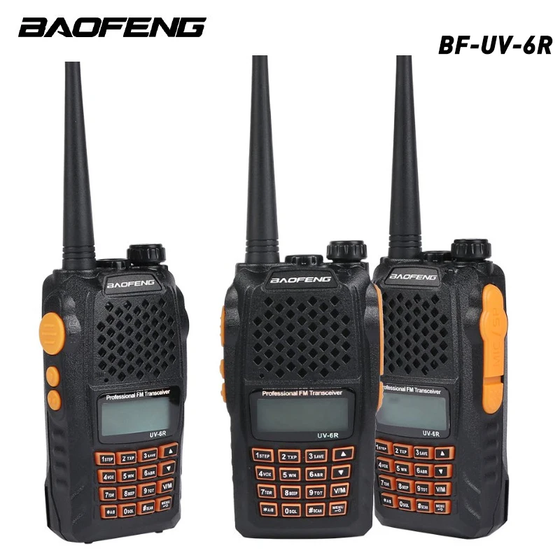 Горячая распродажа! BF UV6R рация Civil Hand operated Radio talkie 5W отель строительство сайт