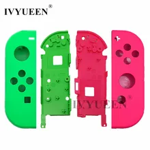 IVYUEEN Replacement Housing Hard Shell Skin Case for Nintend Switch NS Joy-Con Controller Green Faceplate Cover for joycon