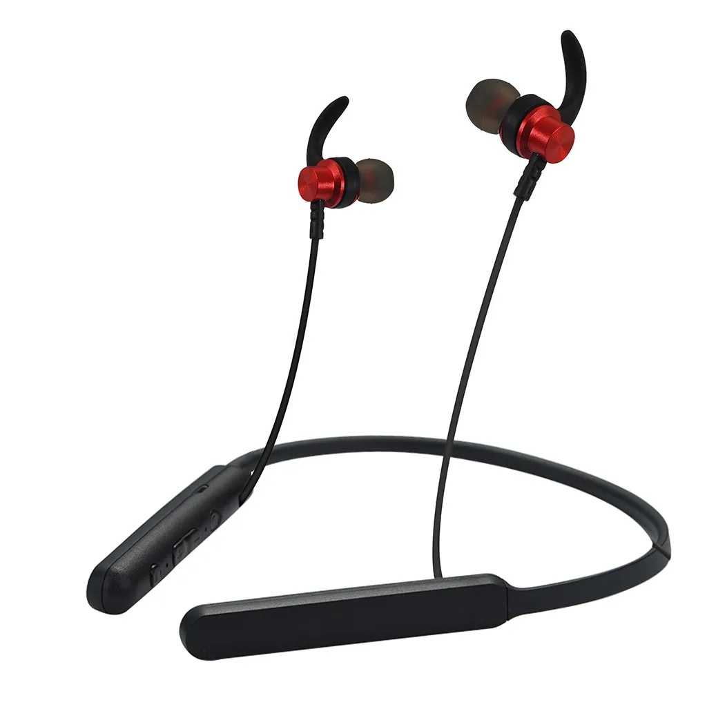 Sweatproof наушники беспроводные Bluetooth спортивные стерео гарнитура с микрофоном