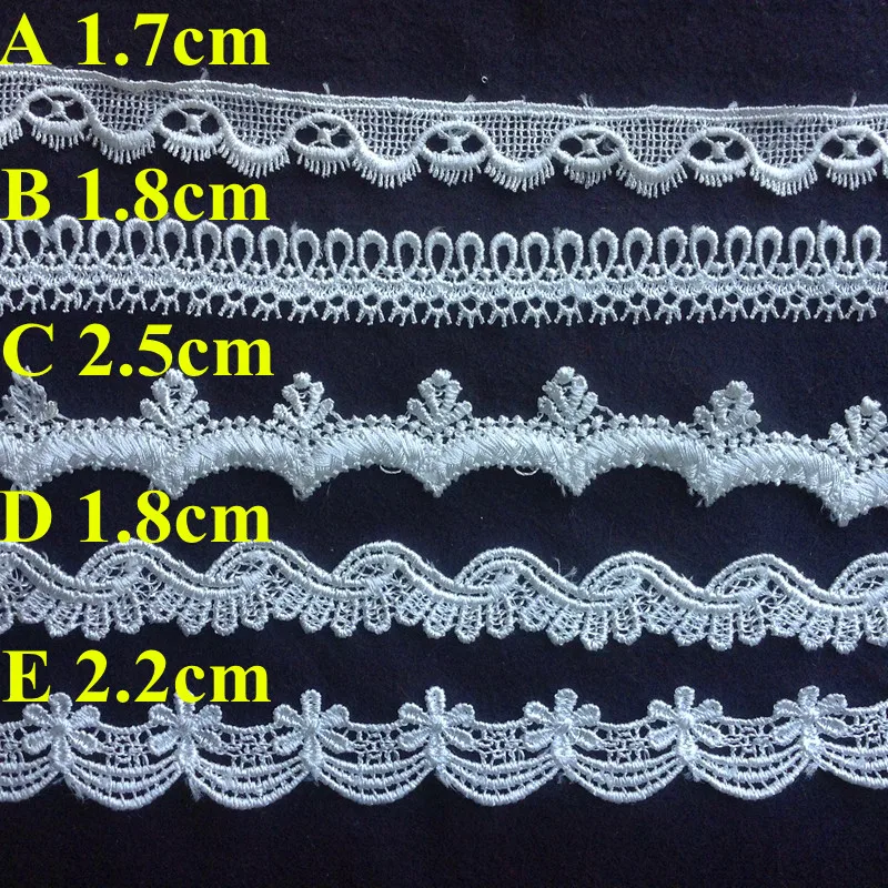 18cm-22cm-25cm-top-quality-water-soluble-polyester-yarn-embroidery-plain-white-flora-lace-trimrs180116f