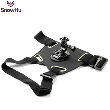 Buy SnowHu Fetch Dog Harness Chest Strap for GoPro Hero 7 5 6 4 Session SJCAM Xiaomi Yi 4K Action Camera Go Pro Accessory GP216 Free Shipping