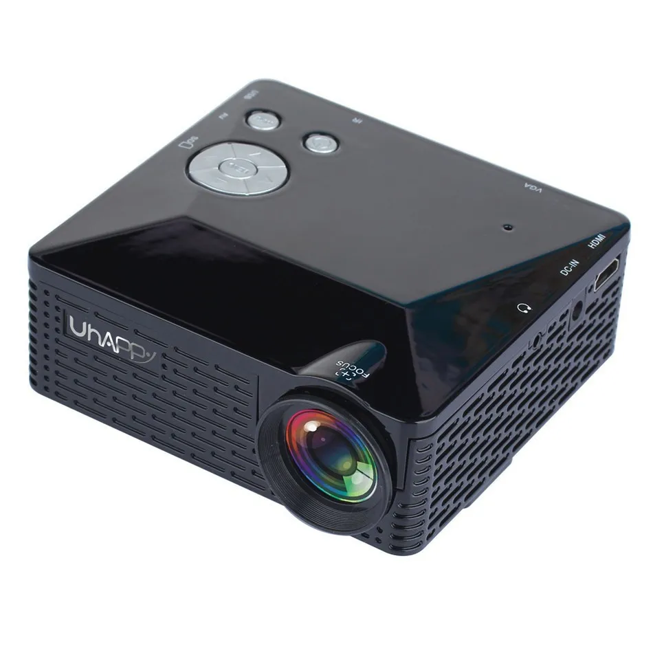 

New U1 High Quality Projector 800LM Home Theater 640x480 Mini LED Projector HDMI SD USB TV AV VGA