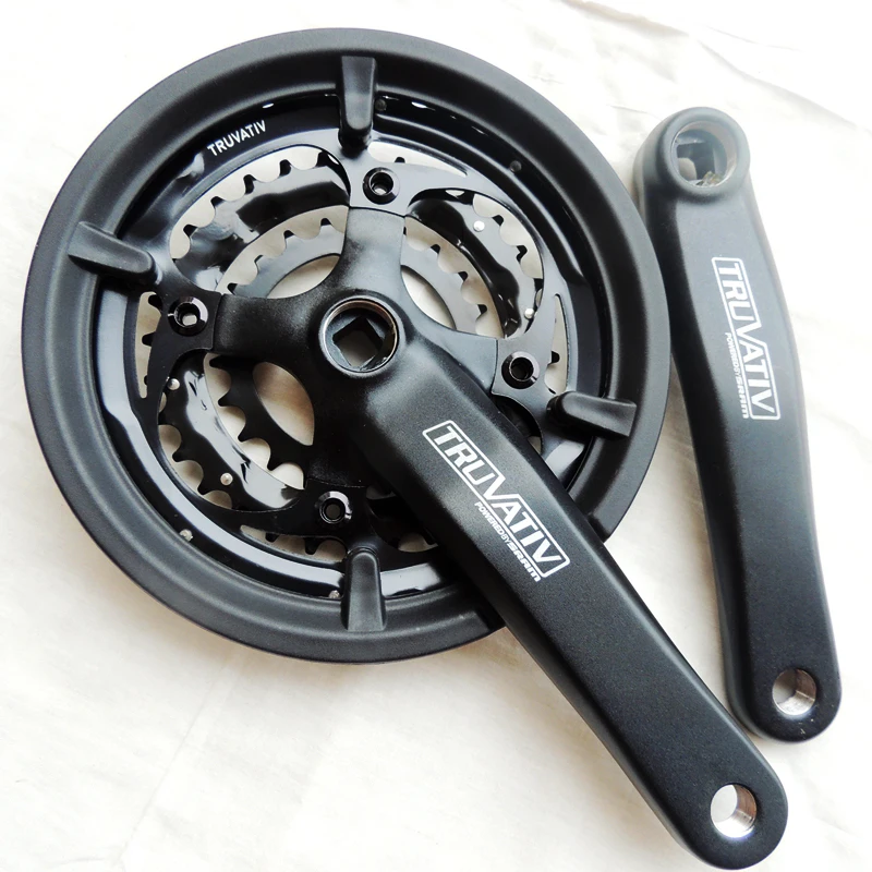 

cutting-edge 8/9-speed bike bicycle mtb crankset 42/32/22T*170mm chainring mountain bike gear change square hole