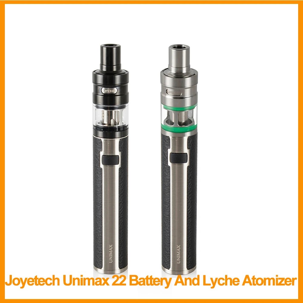 

100% Original 2200mah Battery Joyetech Unimax 22 Battery And Eleaf Lyche Atomizer 4ML eliquid Capacity electronic vape pen