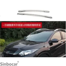 Алюминиевый верхний багажник на крышу автомобиля боковые рейлинги, перекладины багаж Перевозчик Для Honda Vezel HR-V