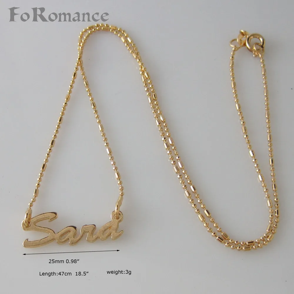 Foromance Yellow Gold Color 18 5 Necklace With Letter Sara Small Initials Pendant Great Gift Pendant Necklaces Aliexpress Foromance Yellow Gold Color 18 5 Necklace With Letter Sara Small Initials Pendant Great Gift Pendant Necklaces Aliexpress