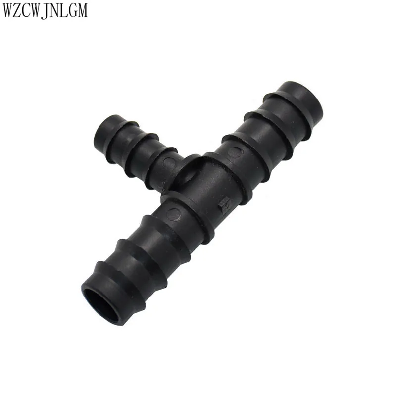Garden Irrigation Tee DN15 to 16mm Reducer Connector Barbed Tee Drip
