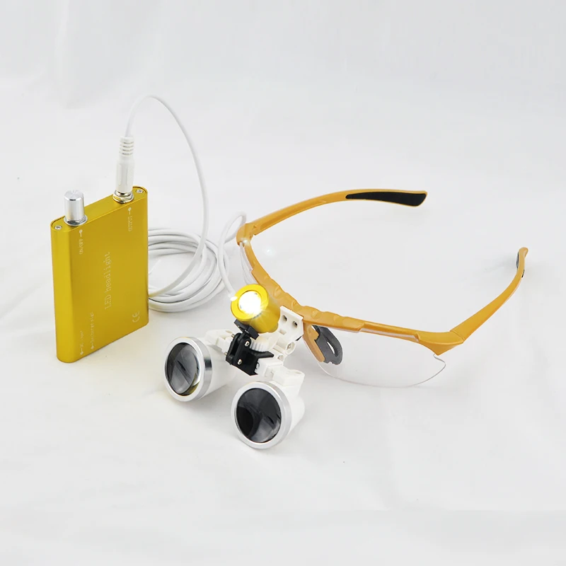 Surgical Medical Binocular Loupes 2.5X320mm Magnifier Optical Glass