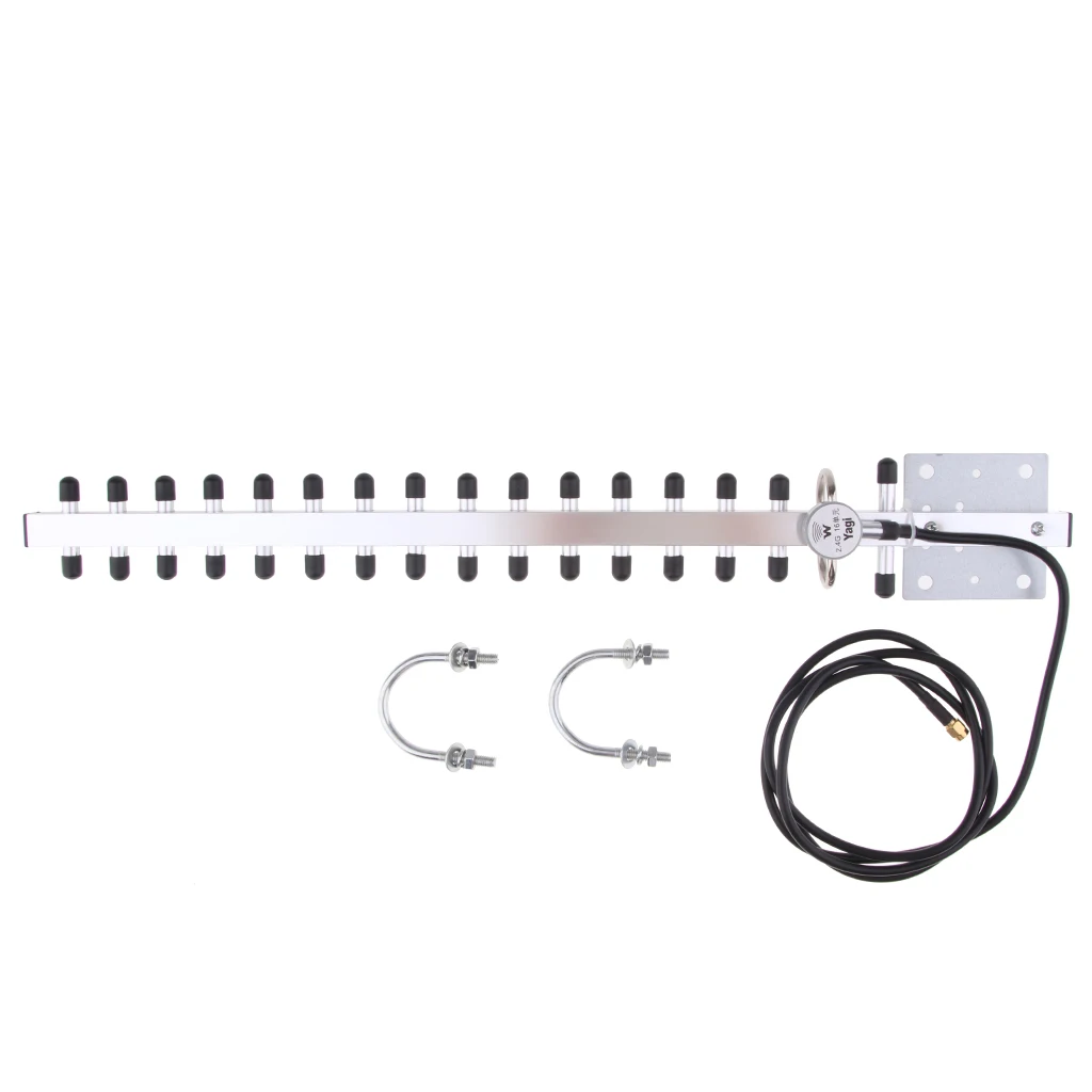 2 4G 25dBi 16 элементов Направленная антенна Yagi RP SMA разъем 1 8: (макс.) шт. WLAN