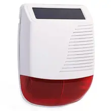 Высокое качество беспроводной открытый многоцелевой солнечной энергии sirenalarm хост для системы сигнализации