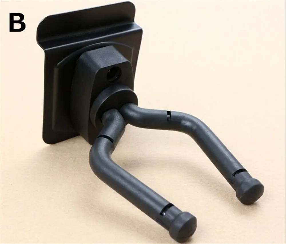 

Bass Guitar Hanger Hook Holder Ukulele Wall Mount Stand Rack Bracket +Screws For Guitar Musical Instruments Parts Accessories