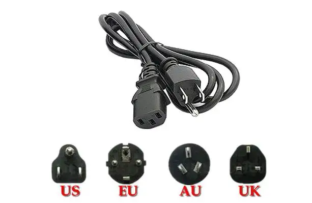 New 10x Us    Eu    Uk    Au Plug Type Universal 3 Prong